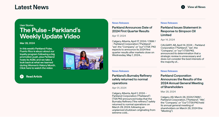Parkland screen capture 2